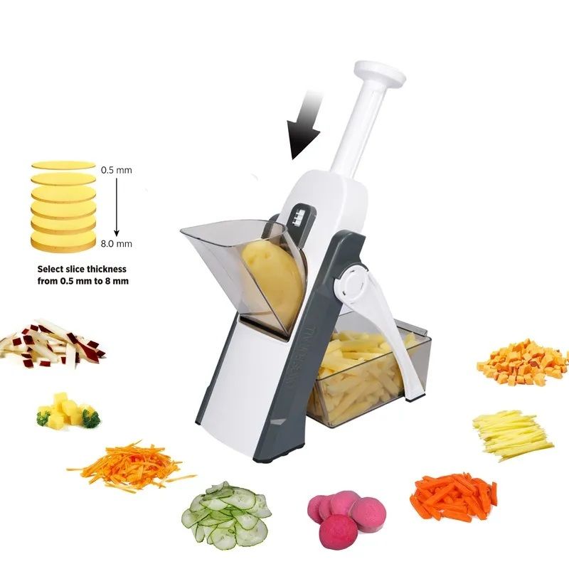 Safe Mandoline Slicer - Multi Vegetable Chopper
