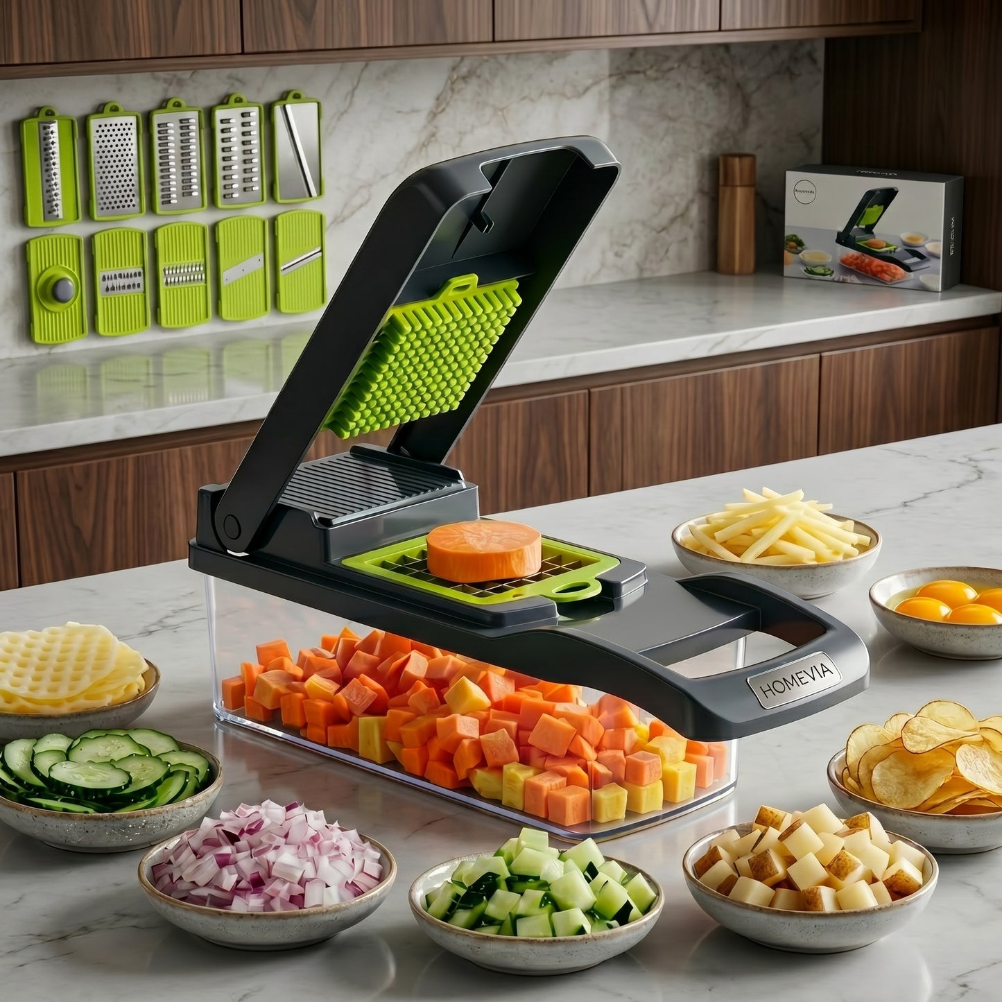 16 IN1 Vegetable Cutter & Slicer All in 1