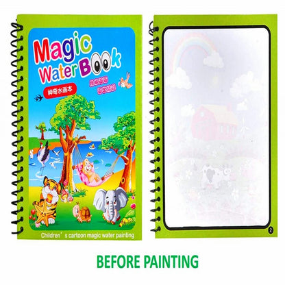 Magic Water Book Painting Drawing Coloring ( 3 Books + 3 Pens  999/-)