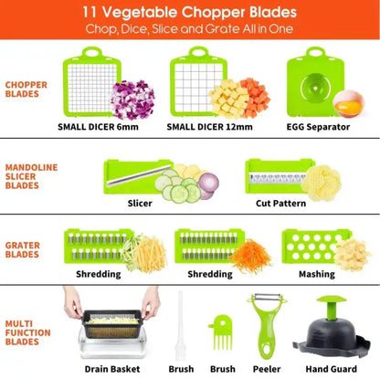 16 IN1 Vegetable Cutter & Slicer All in 1
