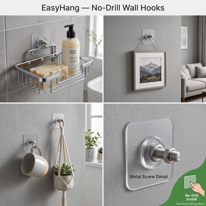 Easyhang No Drill Wall Hooks