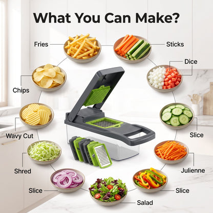 16 IN1 Vegetable Cutter & Slicer All in 1