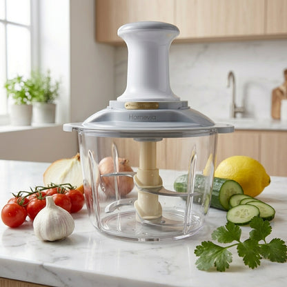 Food Chopper Hand-Press 1.5 Liter