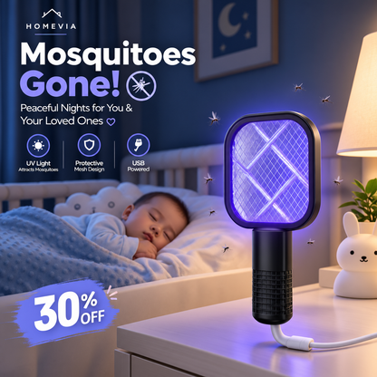 HOMEVIA ZapMax — Electric Mosquito Swatter